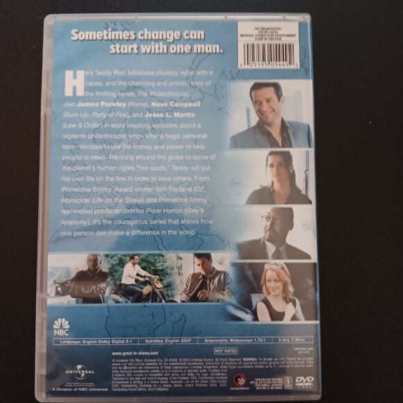 THE PHILANTHROPIST THE COMPLETE SERIES DVD - Picture 2 of 4